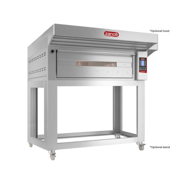 Zanolli I POM6E06A-1 I Zanolli Teorema Polis I One Deck Oven I Electric Deck Ovens I Pizza Oven Single Deck I Commercial Pizza Oven