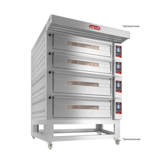 Zanolli I POM6E06A-2+POM6E04A-2 I Zanolli Teorema Polis I Deck Bakery Oven I Electric Deck Ovens I 4 I Deck Oven I Commercial Pizza Oven
