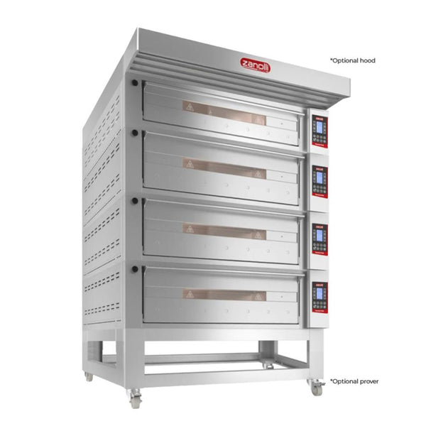 Zanolli I POM6E06A-3+POM6E04A-1 I Zanolli Teorema Polis I Deck Bakery Oven I Electric Deck Ovens I 4 I Deck Oven I Commercial Pizza Oven