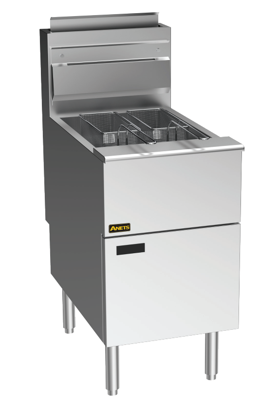Anets 70AV | SilverPlus | Gas Tube Fryers | 31-39 Liters | Tube Fryer | Deep Fryers