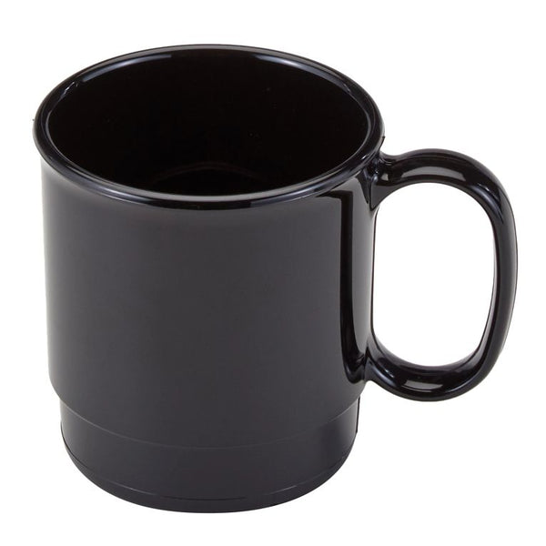 Cambro 75CW110 I Camwear Stacking Cup I 239 mL (7.5 oz) I Black I Case of 48