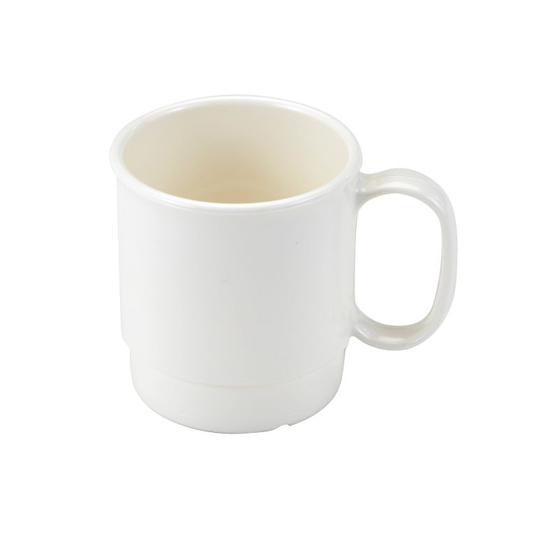 Cambro 75CW148 I Camwear Stacking Cup I 239 mL (7.5 oz) I White I Case of 48