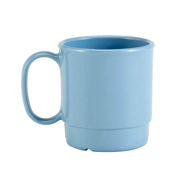 Cambro 75CW401 I Camwear Stacking Cup I 239 mL (7.5 oz) I Slate Blue I Case of 48