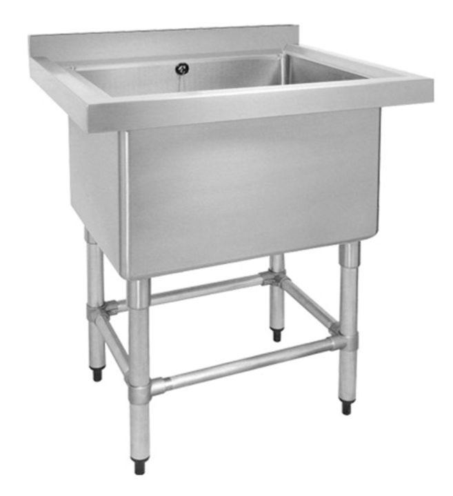 Stainless Steel Pot, F.E.D, 770-6-SSB, Single Deep Sink, Pot Sink, Deep Kitchen Sink
