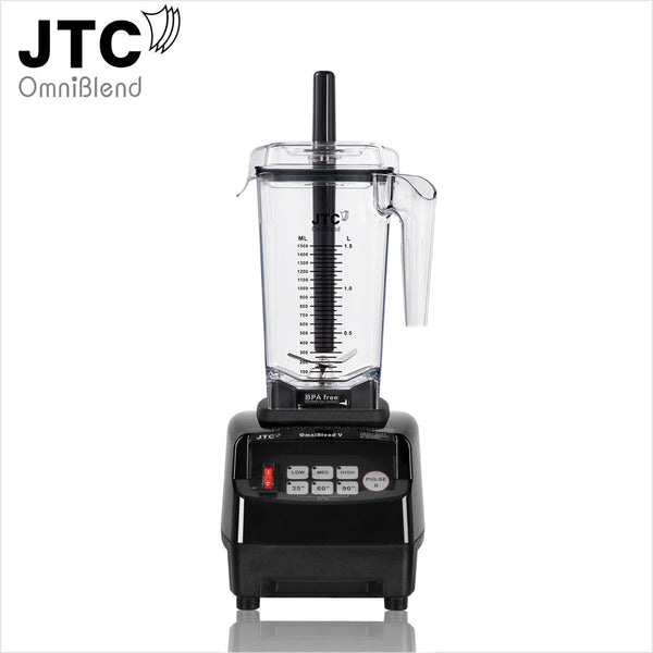 JTC OmniBlend TM 800D 1.5 Litre D Jug with Tamper rod 7 Year Warranty Heavy Duty Blender 3 HP 38,000 RPM