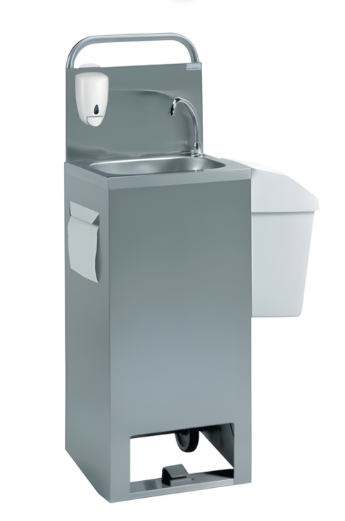 Tournus 806517 | Foot-Operated | Mobile Hand Wash Basin | Wash Basin