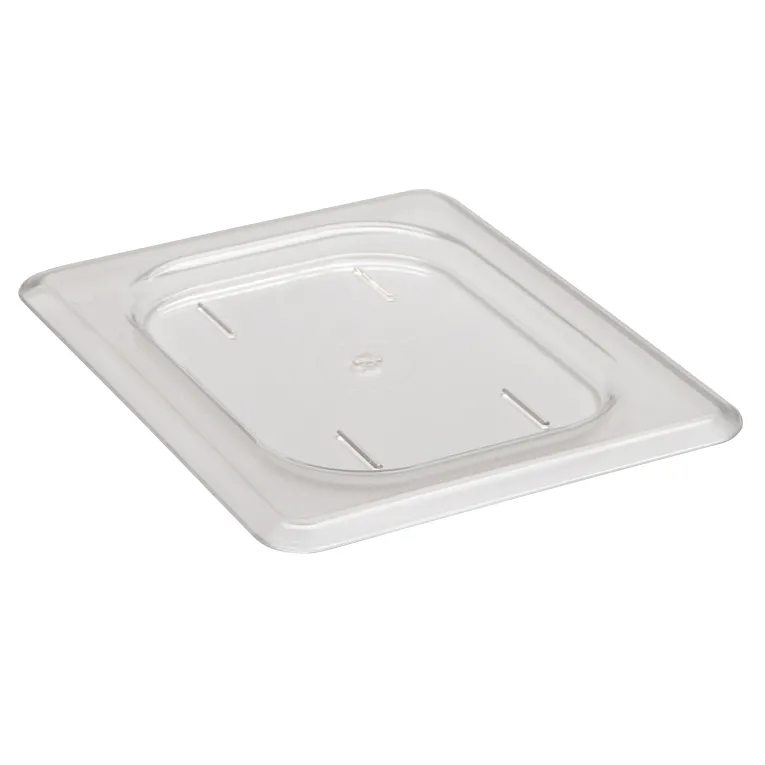 Cambro 80CWC135 I Camwear GN 1/8 Polycarbonate Flat Cover I Clear I Case of 6