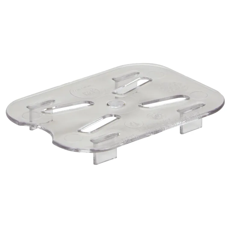 Cambro 80CWD135 I Camwear GN 1/8 Drain Shelf I Clear I Case of 6