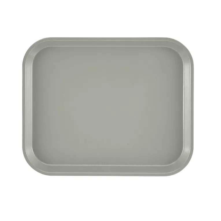 Cambro 810107 I Camtray Rectangular Tray I 205x250mm I Pearl Gray I Case of 12