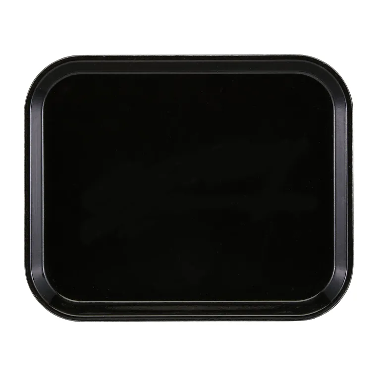 Cambro 810110 I Camtray Rectangular Tray I 205x250mm I Black I Case of 12