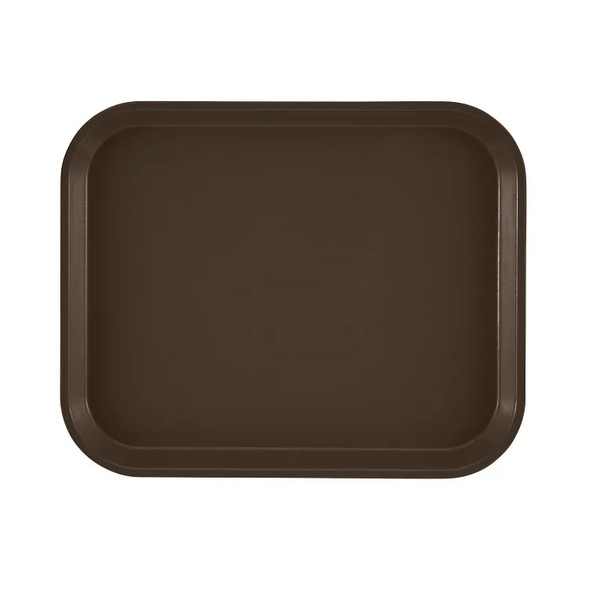 Cambro 810116 I Camtray Rectangular Tray I 205x250mm I Brazil Brown I Case of 12