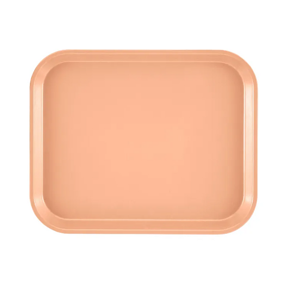 Cambro 810117 I Camtray Rectangular Tray I 205x250mm I Dark Peach I Case of 12