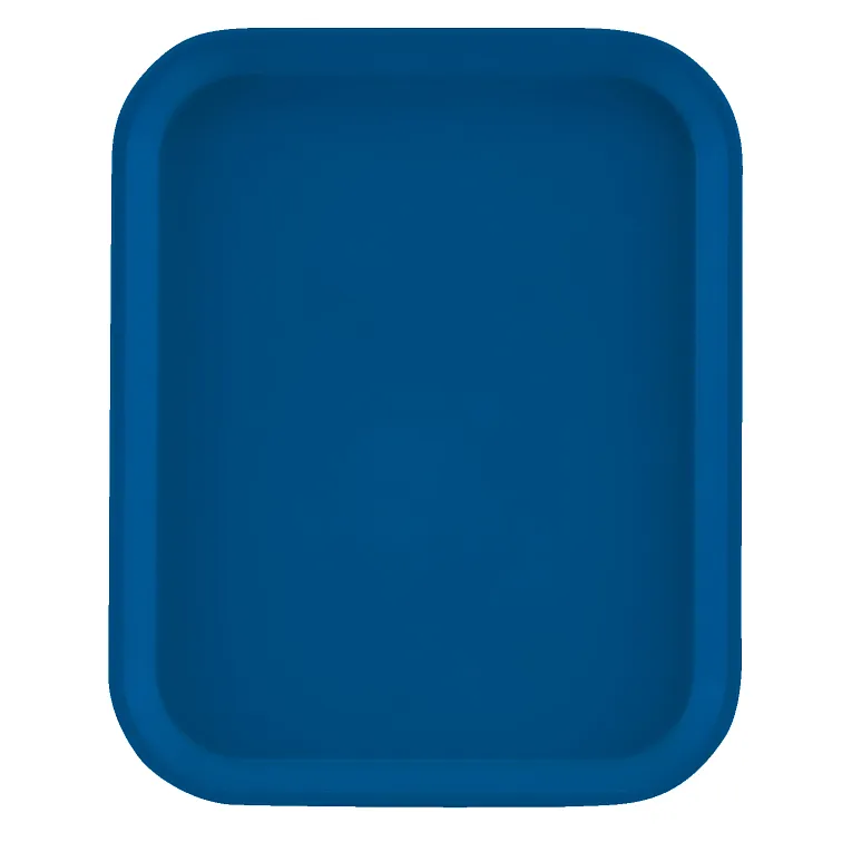 Cambro 810123 I Camtray Rectangular Tray I 205x250mm I Amazon Blue I Case of 12