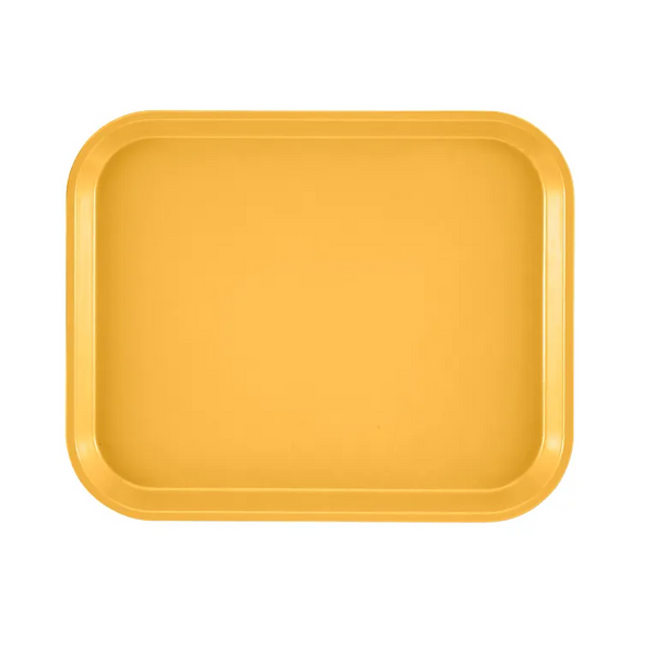 Cambro 810171 I Camtray Rectangular Tray I 205x250mm I Tuscan Gold I Case of 12