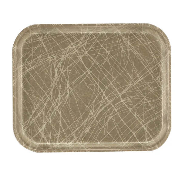Cambro 810215 I Camtray Rectangular Tray I 205x250mm I Abstract Gray I Case of 12