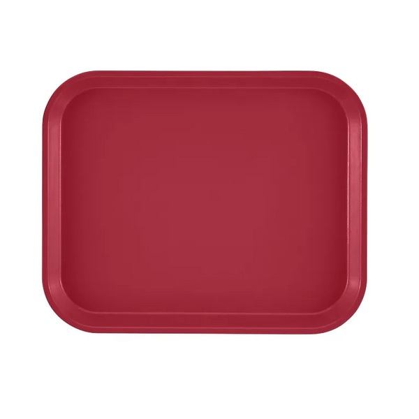 Cambro 810221 I Camtray Rectangular Tray I 205x250mm I Ever Red I Case of 12