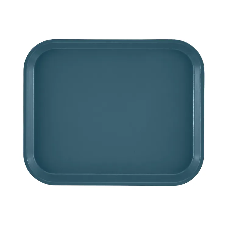 Cambro 810401 I Camtray Rectangular Tray I 205x250mm I Slate Blue I Case of 12