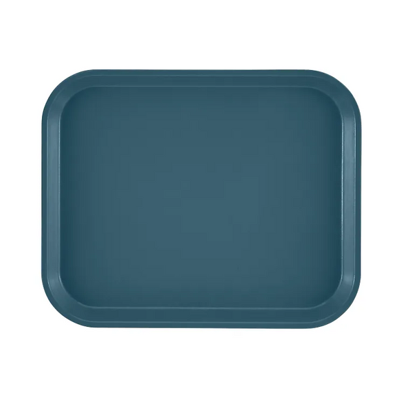 Cambro 810401 I Camtray Rectangular Tray I 205x250mm I Slate Blue I Case of 12
