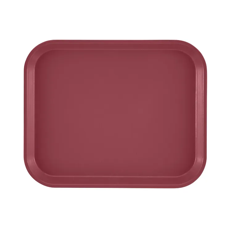 Cambro 810410 I Camtray Rectangular Tray I 205x250mm I Raspberry Cream I Case of 12