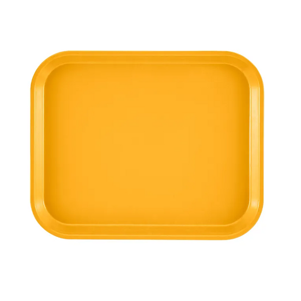 Cambro 810504 I Camtray Rectangular Tray I 205x250mm I Mustard I Case of 12