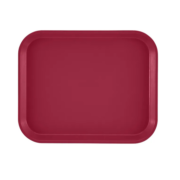 Cambro 810505 I Camtray Rectangular Tray I 205x250mm I Cherry Red I Case of 12