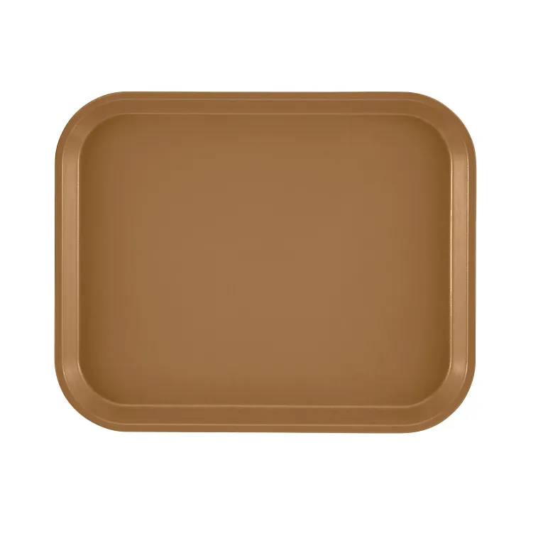 Cambro 810508 I Camtray Rectangular Tray I 205x250mm I Suede Brown I Case of 12