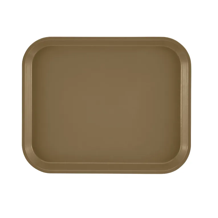 Cambro 810513 I Camtray Rectangular Tray I 205x250mm I Bayleaf Brown I Case of 12