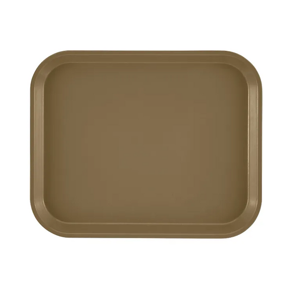 Cambro 810513 I Camtray Rectangular Tray I 205x250mm I Bayleaf Brown I Case of 12