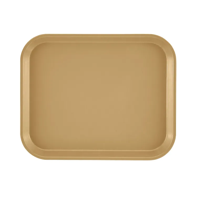 Cambro 810514 I Camtray Rectangular Tray I 205x250mm I Earthen Gold I Case of 12