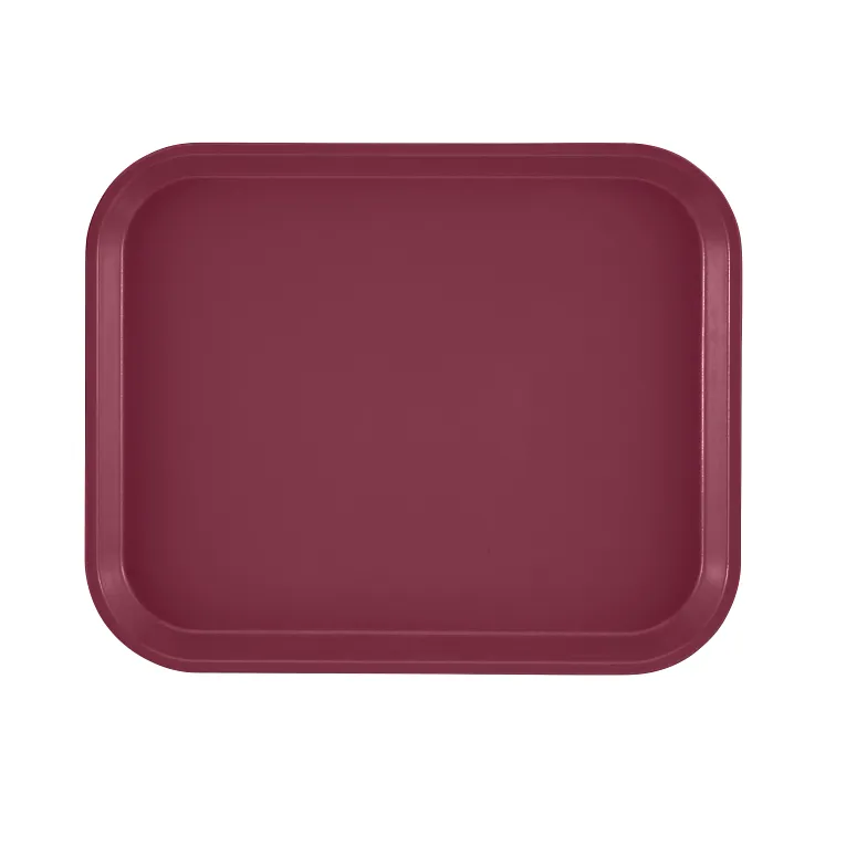 Cambro 810522 I Camtray Rectangular Tray I 205x250mm I Burgundy Wine I Case of 12