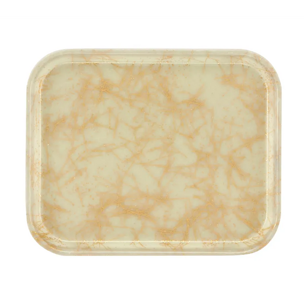Cambro 810526 I Camtray Rectangular Tray I 205x250mm I Galaxy Antique Parchment Gold I Case of 12