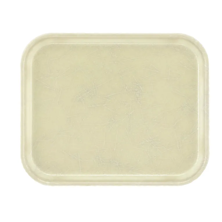 Cambro 810531 I Camtray Rectangular Tray I 205x250mm I Galaxy Antique Parchment Silver I Case of 12