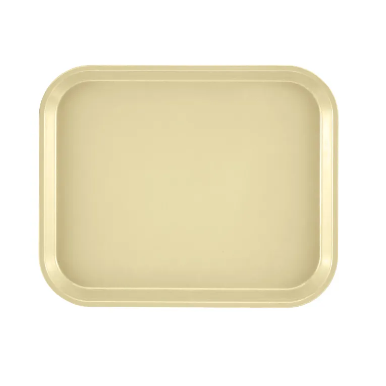 Cambro 810536 I Camtray Rectangular Tray I 205x250mm I Lemon Chiffon I Case of 12