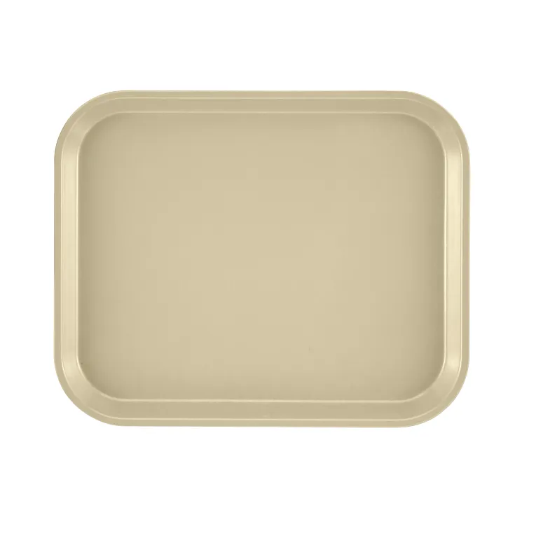 Cambro 810537 I Camtray Rectangular Tray I 205x250mm I Cameo Yellow I Case of 12