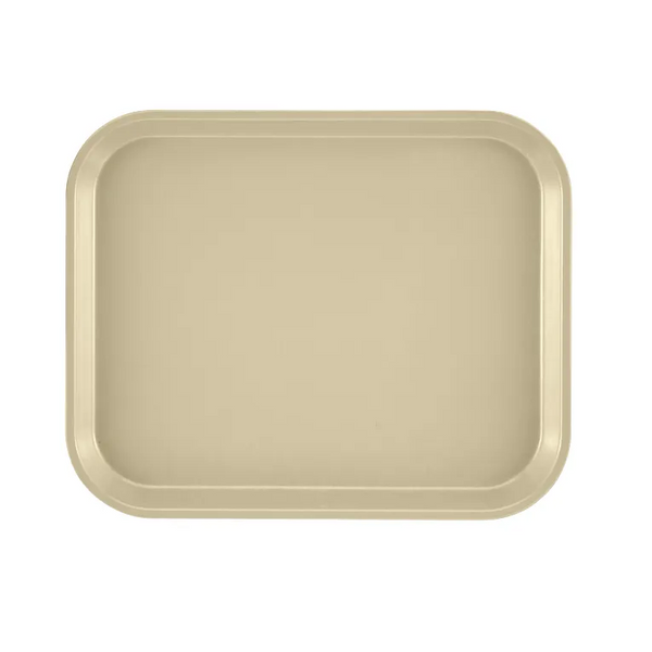 Cambro 810537 I Camtray Rectangular Tray I 205x250mm I Cameo Yellow I Case of 12
