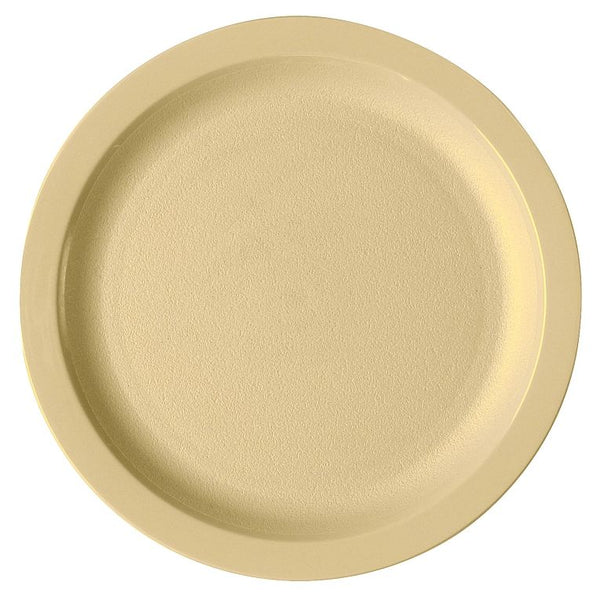 Cambro 825CWNR133 I Camwear Dinnerware Plates I Narrow Rim I 210 mm I Beige I Case of 48