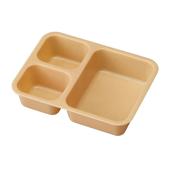 Cambro 853FCW133 I Camwear Insert Tray I 3 Compartments I Beige I Case of 24