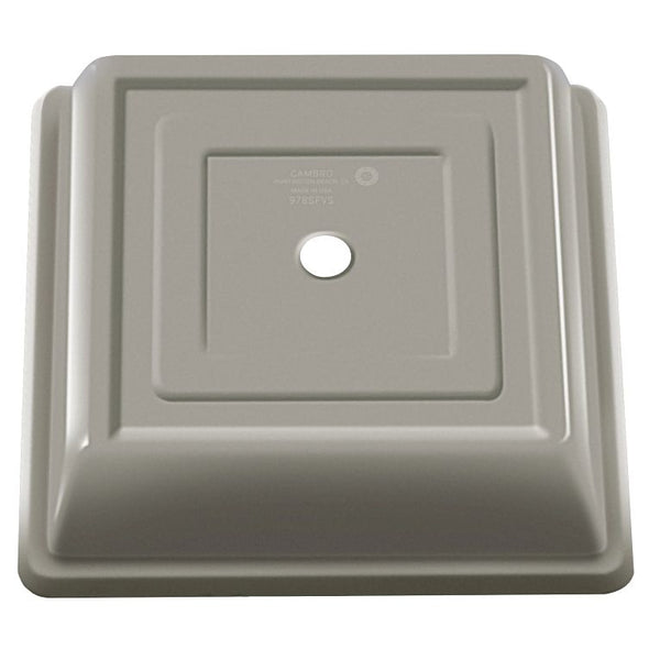 Cambro 85SFVS191 I Versa Camcover Square I 209.1 mm I Granite Gray I Case of 12