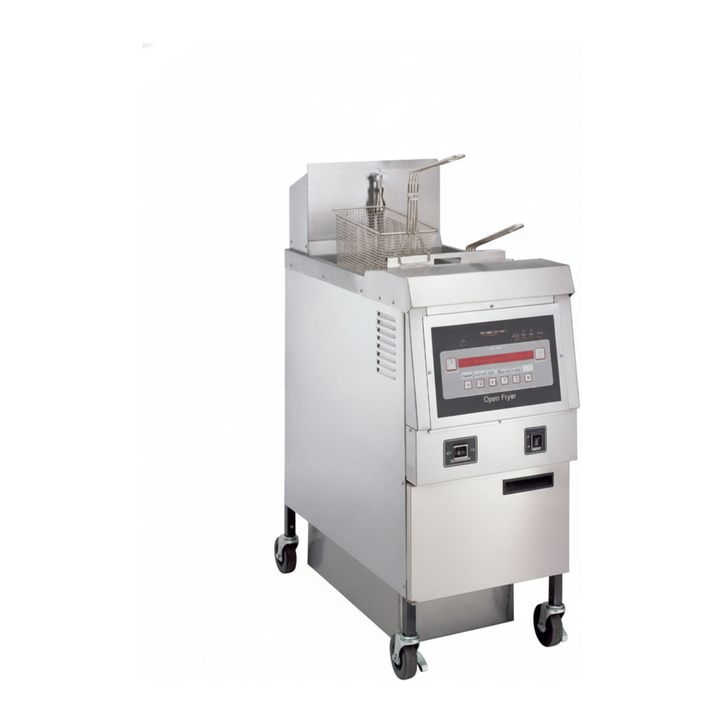 Henny Penny OFG321 8000 | Single Well Gas Open Fryer with Computron 8000 Controls | 2 Burners