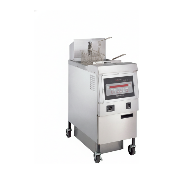 Henny Penny OFG321 8000 | Single Well Gas Open Fryer with Computron 8000 Controls | 2 Burners