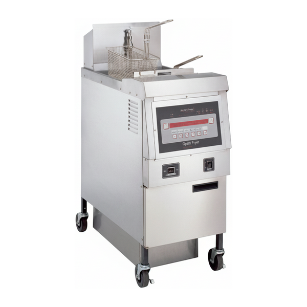 Henny Penny OFE321 8000 | Single Well Electric Open Fryer with Computron 8000 Controls