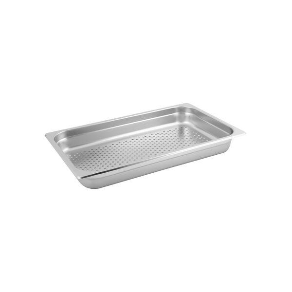 Trenton Anti-Jam Steam Pan-S/S 1/1 Size 65mm Perforated
