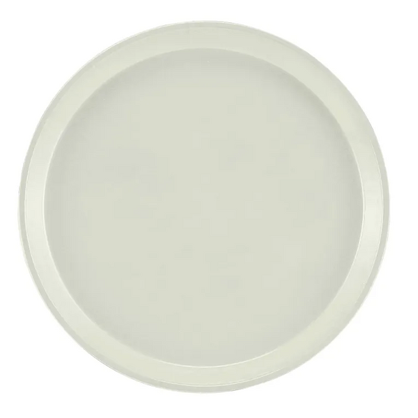 Cambro 900101 I Camtray Round Tray I 9" (230 mm) I Antique Parchment I Case of 12