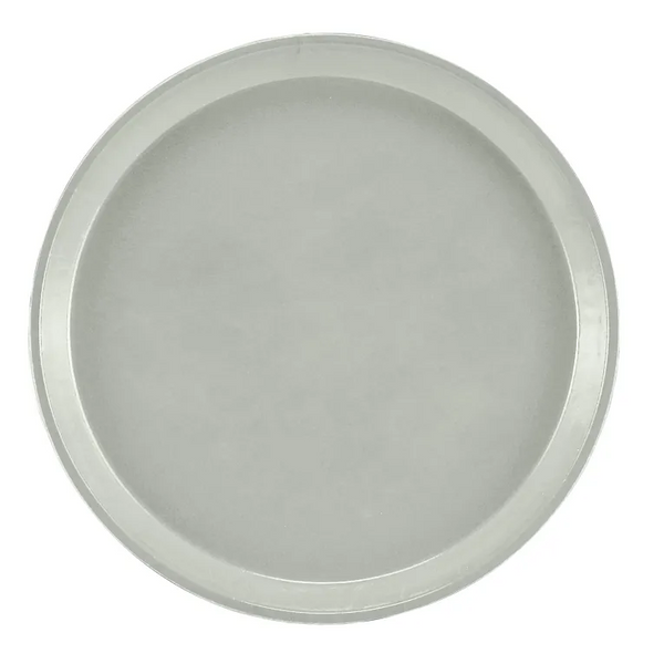 Cambro 900107 I Camtray Round Tray I 9" (230 mm) I Pearl Gray I Case of 12