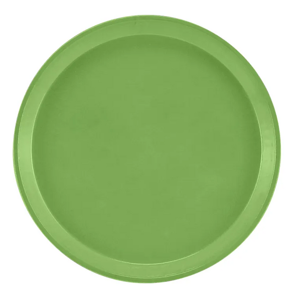 Cambro 900113 I Camtray Round Tray I 9" (230 mm) I Lime-ade I Case of 12