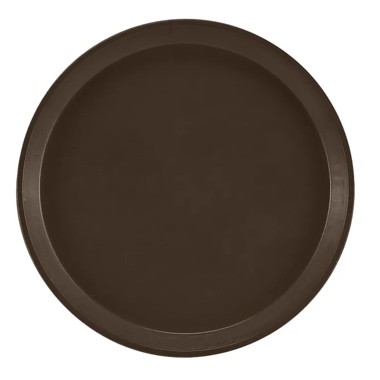 Cambro 900116 I Camtray Round Tray I 9" (230 mm) I Brazil Brown I Case of 12