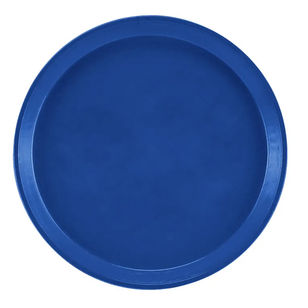 Cambro 900123 I Camtray Round Tray I 9" (230 mm) I Amazon Blue I Case of 12