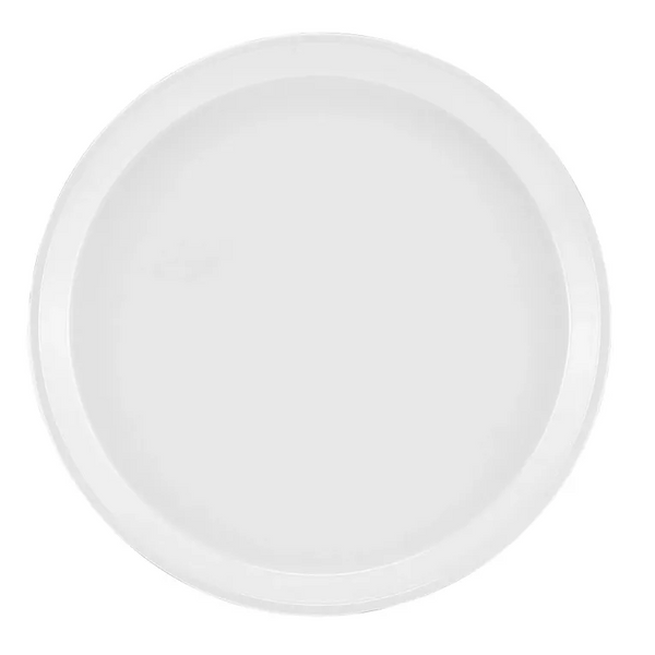 Cambro 900148 I Camtray Round Tray I 9" (230 mm) I White I Case of 12