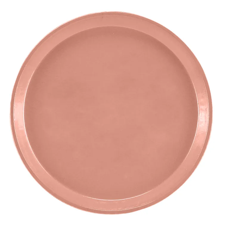 Cambro 900409 I Camtray Round Tray I 9" (230 mm) I Blush I Case of 12