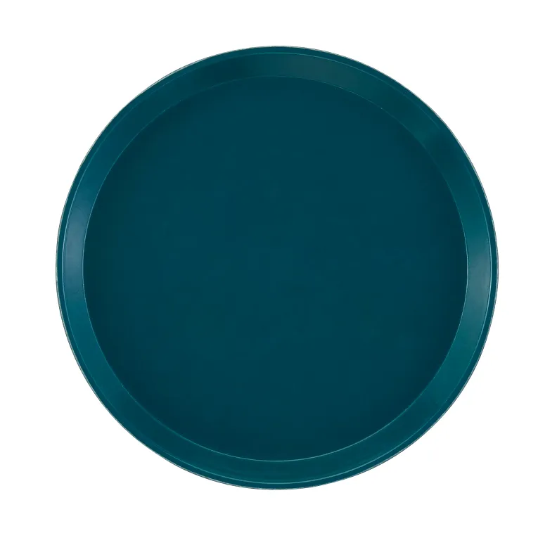 Cambro 900414 I Camtray Round Tray I 9" (230 mm) I Teal I Case of 12